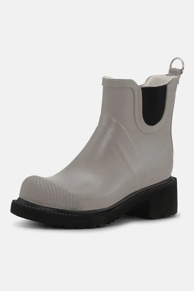 Ilse Jacobsen Short Rubber Boots With High Heel 8211 Atmosphere Women Rainboots Short