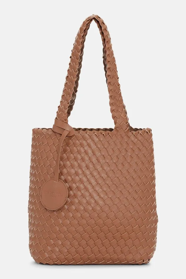 Ilse Jacobsen Tote Bag Mini 8211 Burnt Caramel Metallic Brown Women Tote Bags Mini Ilse Jacobsen Tote Bag Mini 8211 Burnt Caramel Metallic Brown Women Tote Bags Mini