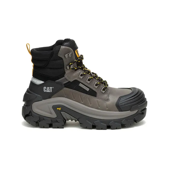 Invader Max Waterproof Composite Toe Work Boot Gargoyle Men Cat Footwear Boots Invader Max Waterproof Composite Toe Work Boot Gargoyle Men Cat Footwear Boots