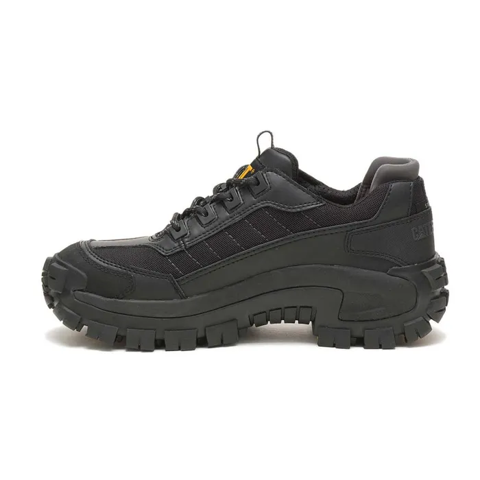 Invader Steel Toe Work Shoe Black Men Cat Footwear Shoes