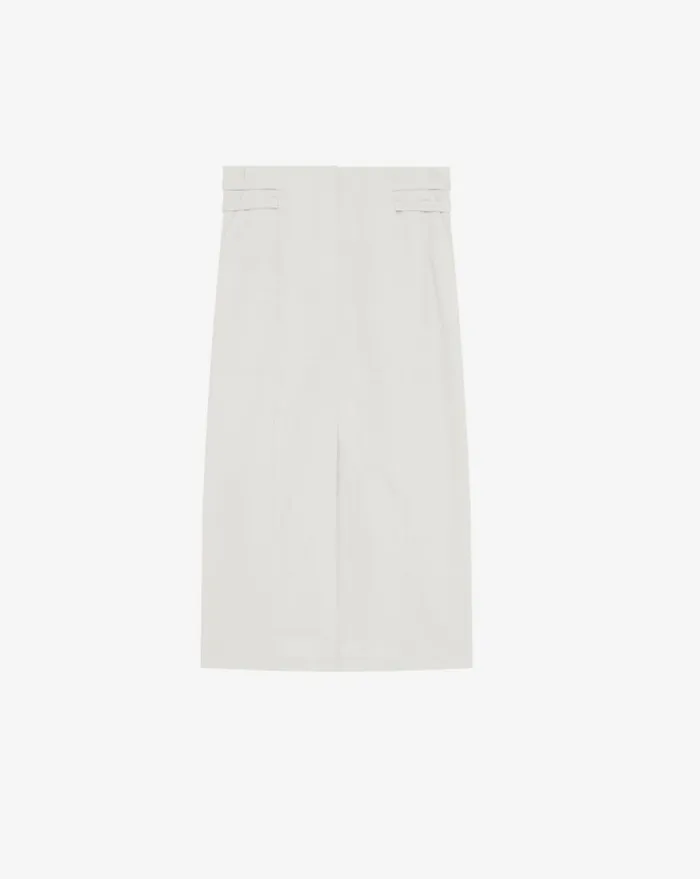 IRO DAKAO MIDI SKIRT Mastic Women Shorts and Skirts