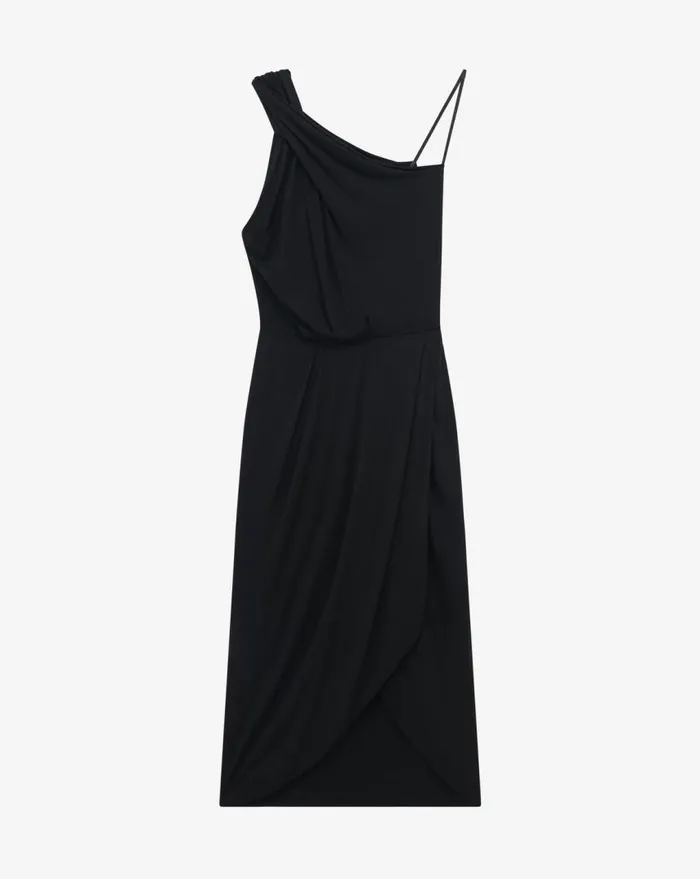 IRO GALLI ONESHOULDER DRESS Black Women Dresses