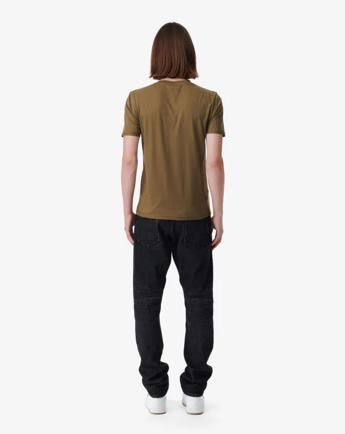 IRO OKOBO CREW NECK TSHIRT Dark Khakikhaki Men Tshirts