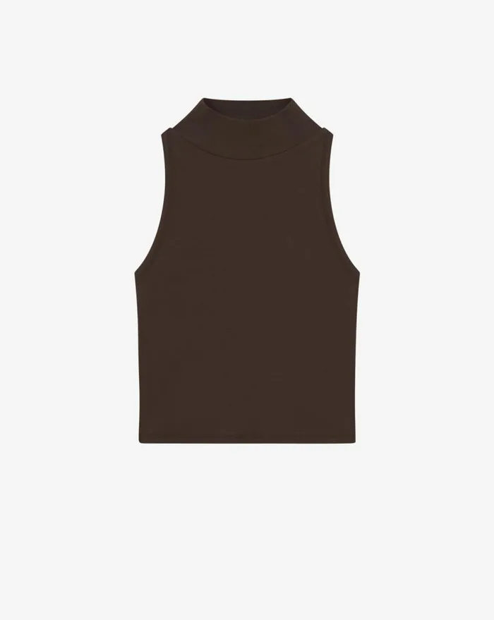 IRO PANDORAE TANK TOP Black Women Tops and Shirts
