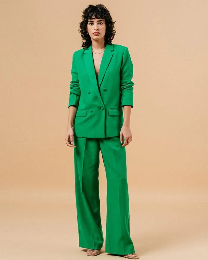 JACKET VERT MAZARINE Shop Grace and Mila Blazers