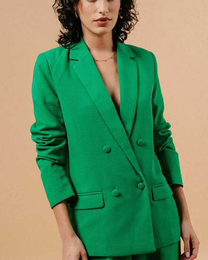 JACKET VERT MAZARINE Shop Grace and Mila Blazers