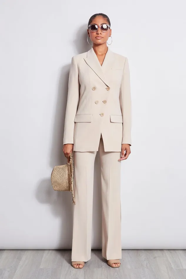 Jackets and Blazers Women Elie Tahari 5 Button Double Breasted Blazer ISLAND SAND