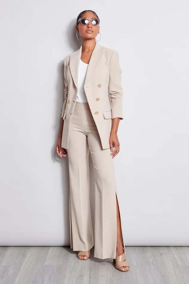 Jackets and Blazers Women Elie Tahari 5 Button Double Breasted Blazer ISLAND SAND