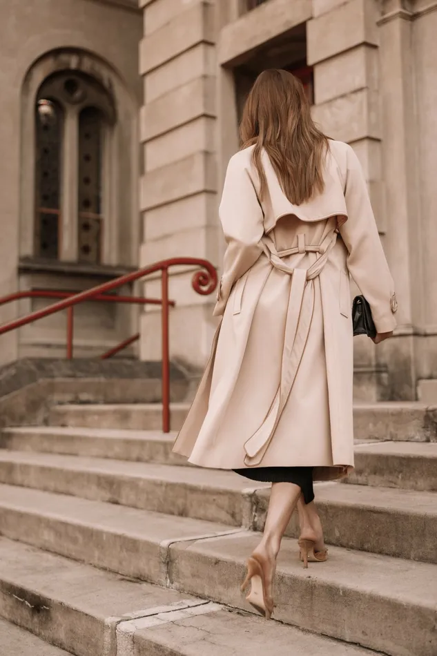 Jackets and Coats Women Petal and Pup Cayenne Contrast Binding Trench Coat Camel Jackets and Coats Women Petal and Pup Cayenne Contrast Binding Trench Coat Camel