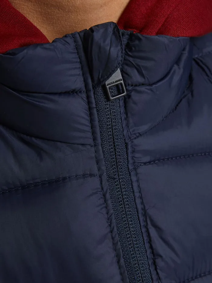 Jackets JACK and JONES Junior BOYS PUFFER JACKET Blue Navy Blazer