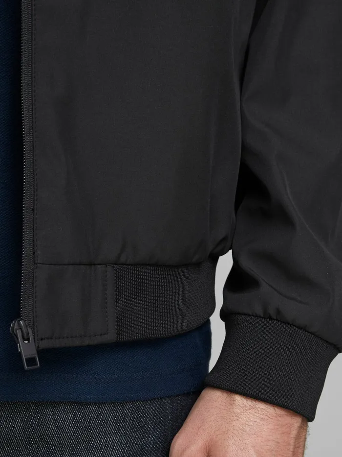 Jackets JACK and JONES Mens BOMBER INSPIRED JACKET Black Black