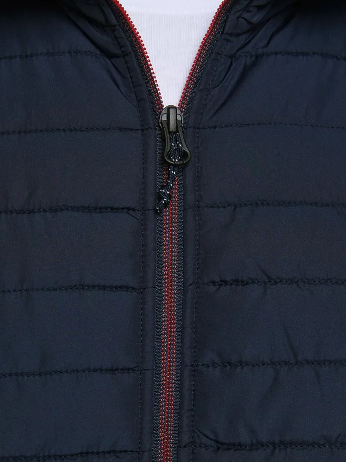 Jackets JACK and JONES Mens LIGHT QUILTED JACKET Blue Navy Blazer