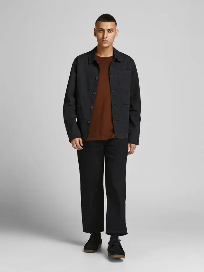 Jackets JACK and JONES Mens LUCAS ALVIN JACKET Black Black