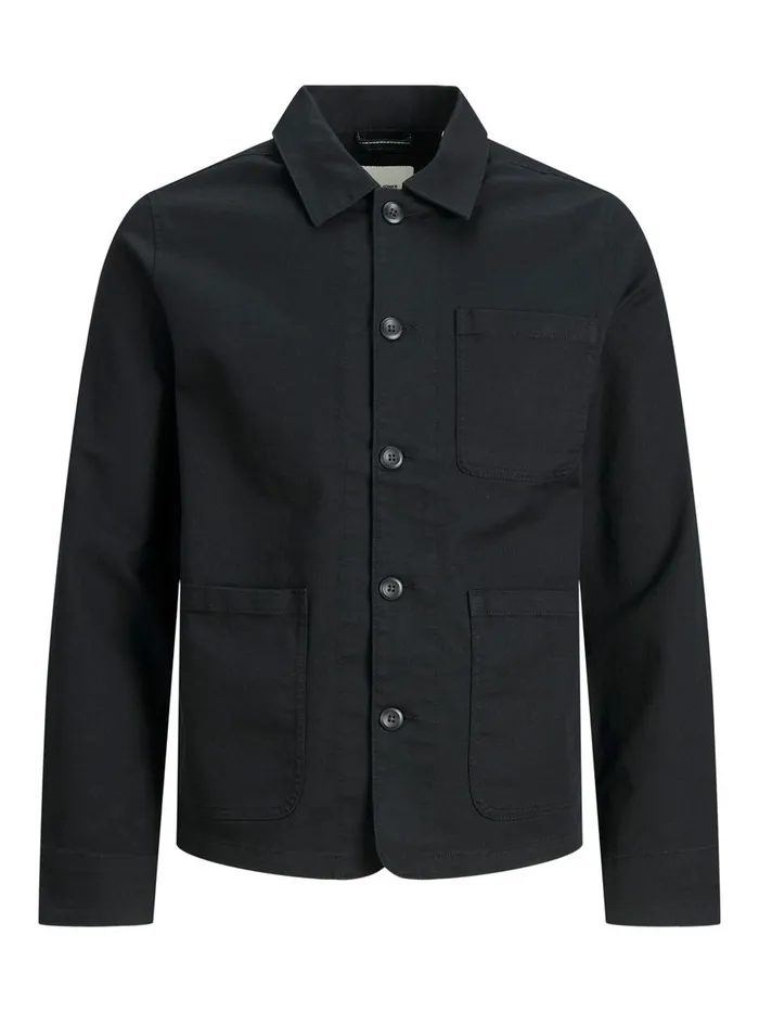 Jackets JACK and JONES Mens LUCAS ALVIN JACKET Black Black