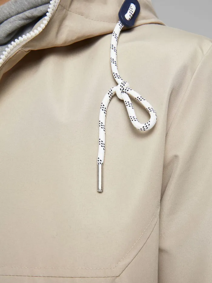 Jackets JACK and JONES Mens REINFORCED LIGHTWEIGHT JACKET Beige Crockery