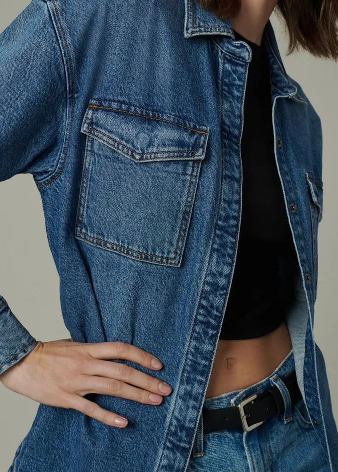 Jackets Outerwear Joe8217s Jeans Women THE KATRINA SHIRT JACKET Wait A Minute