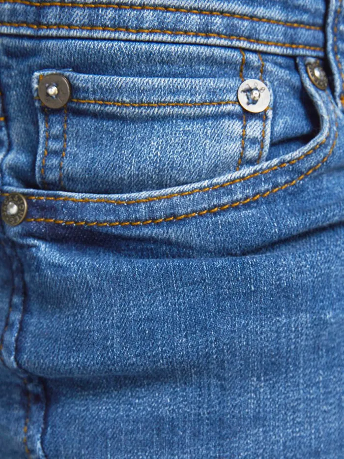 Jeans JACK and JONES Junior BOYS DAN ORIGINAL SKINNY FIT JEANS Blue Blue Denim