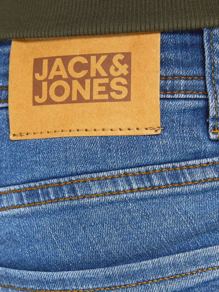 Jeans JACK and JONES Junior BOYS DAN ORIGINAL SKINNY FIT JEANS Blue Blue Denim