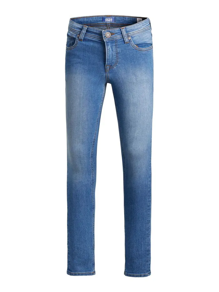 Jeans JACK and JONES Junior BOYS DAN ORIGINAL SKINNY FIT JEANS Blue Blue Denim