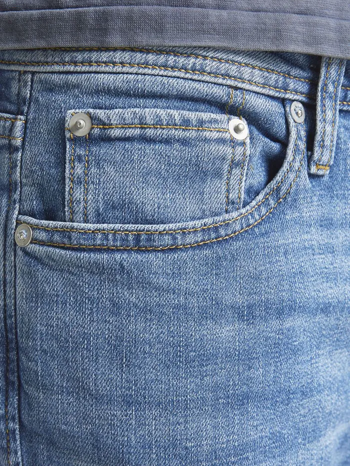 Jeans JACK and JONES Mens CLARK ORIGINAL AM 266 LID REGULAR FIT JEANS Blue Blue Denim