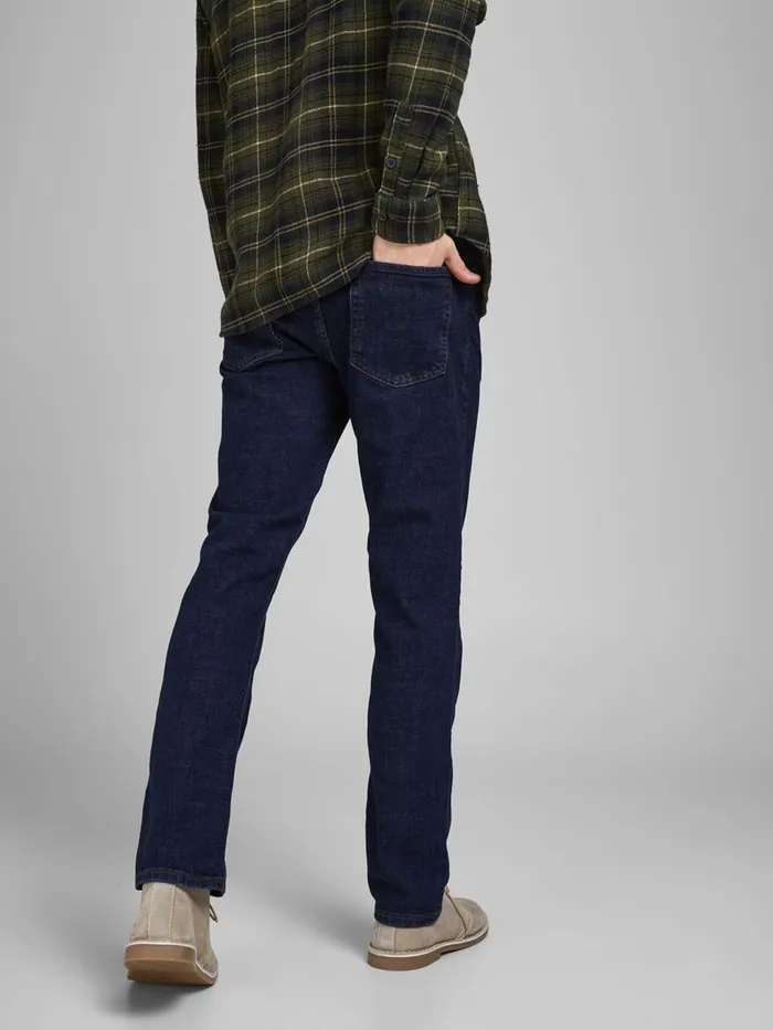 Jeans JACK and JONES Mens CLARK ORIGINAL AM 366 LID REGULAR FIT JEANS Blue Blue Denim