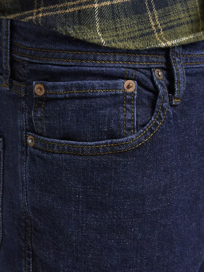Jeans JACK and JONES Mens CLARK ORIGINAL AM 366 LID REGULAR FIT JEANS Blue Blue Denim