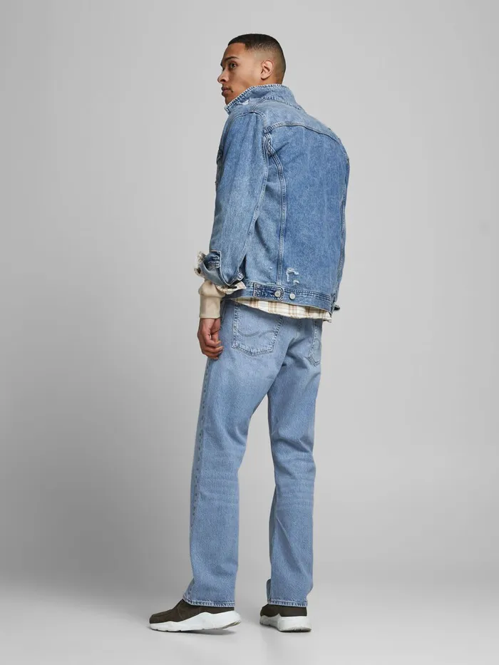 Jeans JACK and JONES Mens CLIFF ORIGINAL CJ 920 BOOTCUT JEANS Blue Blue Denim