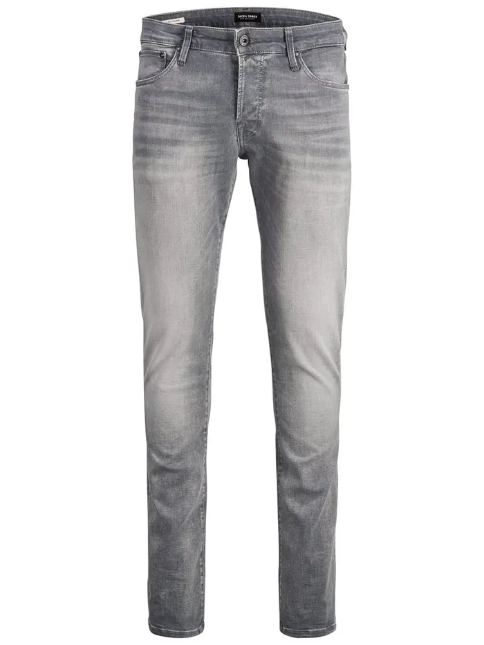 Jeans JACK and JONES Mens GLENN ICON JJ 257 50SPS SLIM FIT JEANS Grey Grey Denim