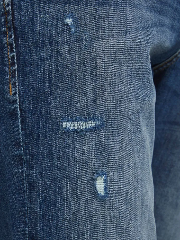 Jeans JACK and JONES Mens GLENN ORIGINAL AGI 035 SLIM FIT JEANS Blue Blue Denim