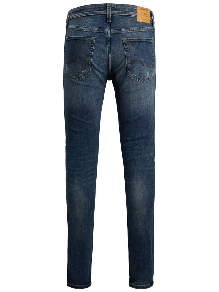 Jeans JACK and JONES Mens GLENN ORIGINAL AGI 035 SLIM FIT JEANS Blue Blue Denim