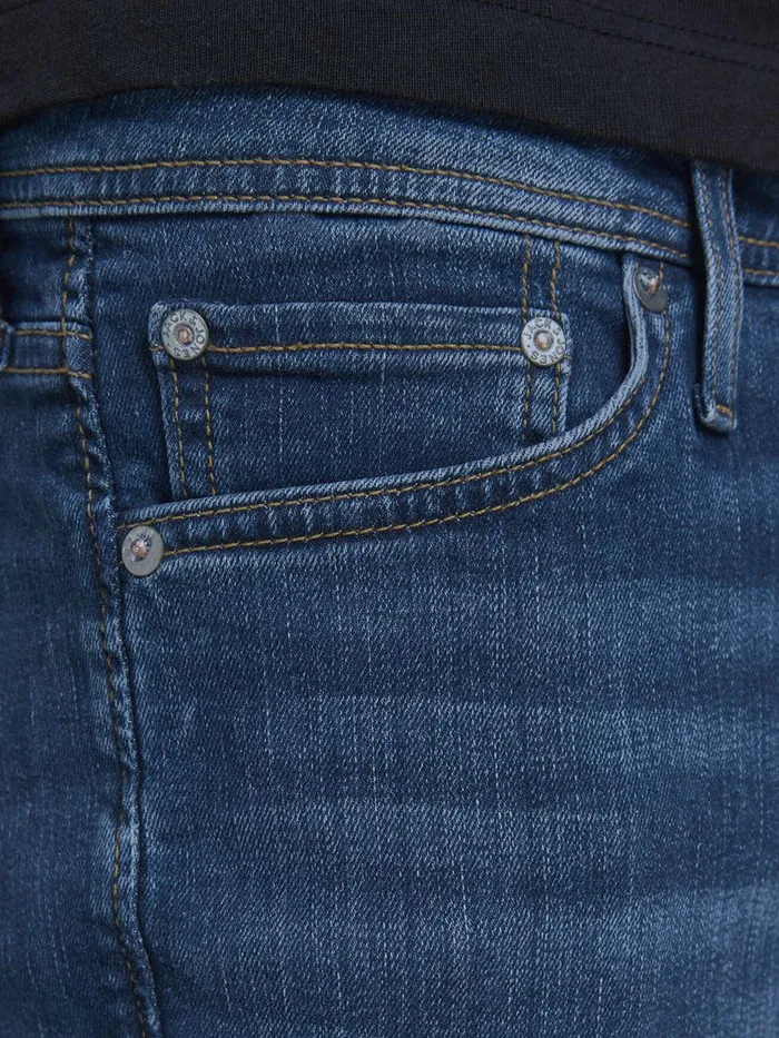 Jeans JACK and JONES Mens GLENN ORIGINAL CJ 165 SLIM FIT JEANS Blue Blue Denim