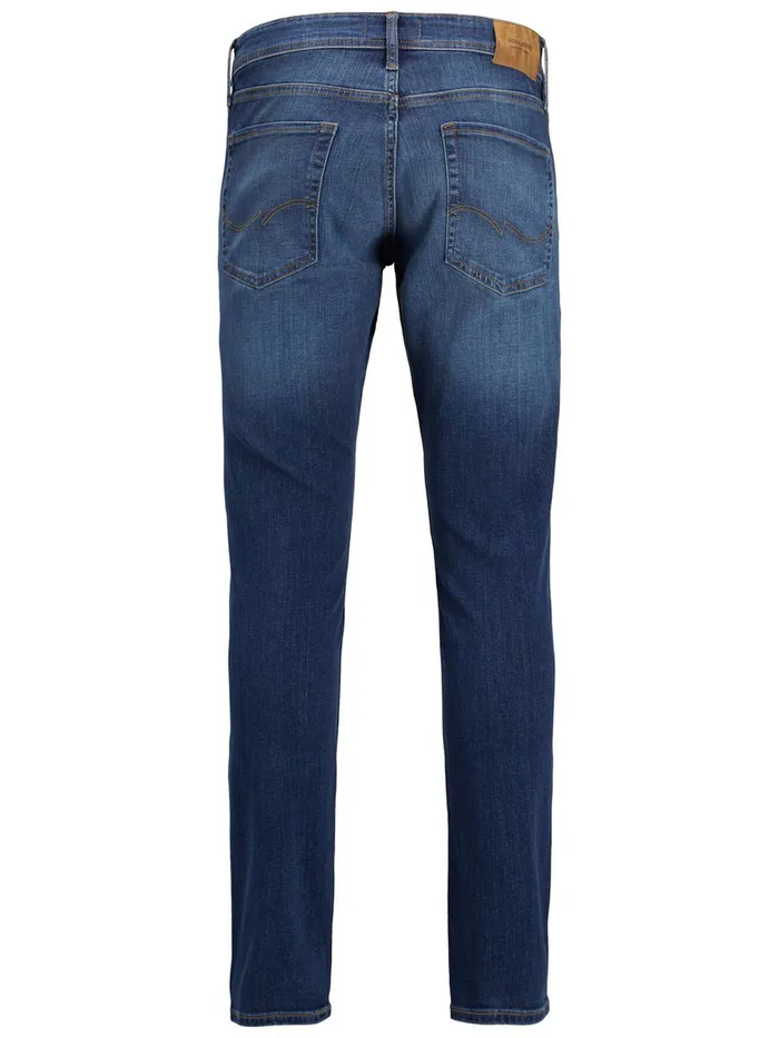 Jeans JACK and JONES Mens GLENN ORIGINAL CJ 165 SLIM FIT JEANS Blue Blue Denim