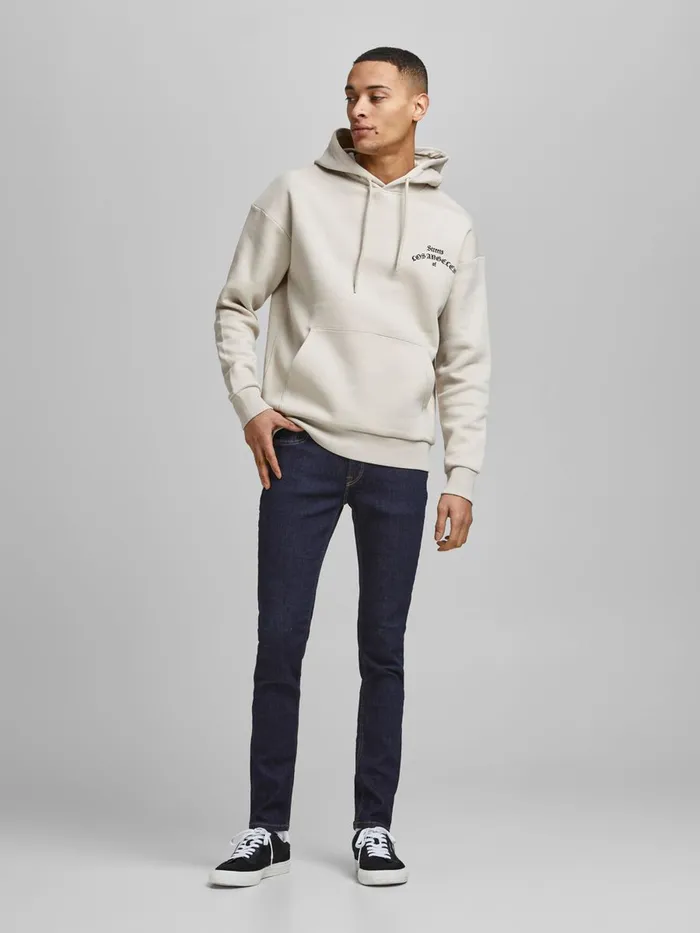 Jeans JACK and JONES Mens LIAM ORIGINAL AGI 074 SKINNY FIT JEANS Blue Blue Denim