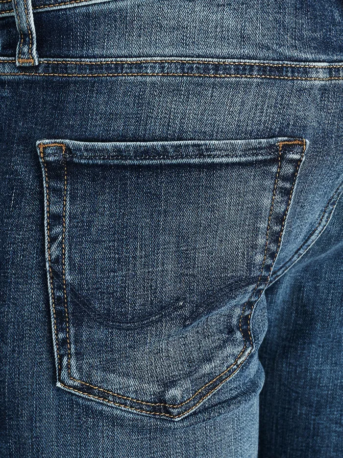 Jeans JACK and JONES Mens LIAM ORIGINAL JJ 019 50SPS SKINNY FIT JEANS Blue Blue Denim