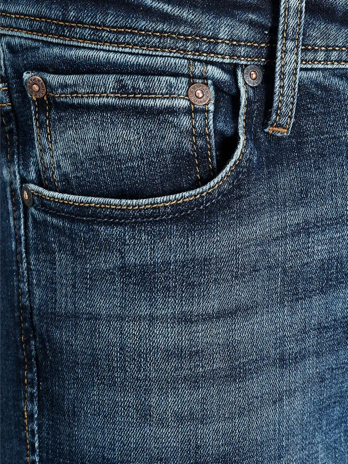 Jeans JACK and JONES Mens LIAM ORIGINAL JJ 019 50SPS SKINNY FIT JEANS Blue Blue Denim
