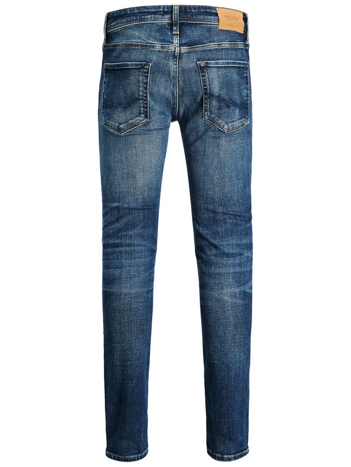 Jeans JACK and JONES Mens LIAM ORIGINAL JJ 019 50SPS SKINNY FIT JEANS Blue Blue Denim