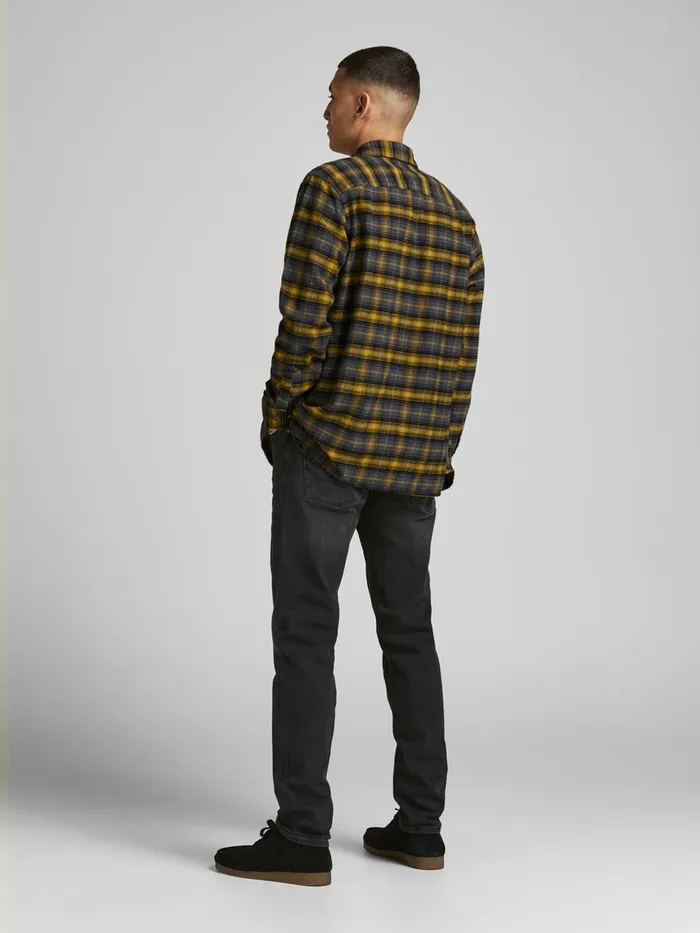 Jeans JACK and JONES Mens MIKE ORIGINAL CJ 167 COMFORT FIT JEANS Black Black Denim