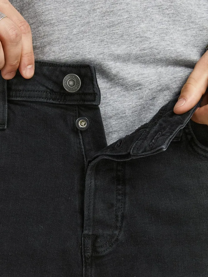 Jeans JACK and JONES Mens MIKE ORIGINAL CJ 167 COMFORT FIT JEANS Black Black Denim