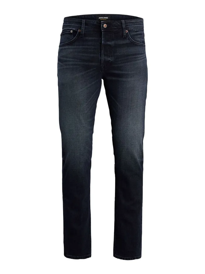 Jeans JACK and JONES Mens MIKE ORIGINAL CJ 511 COMFORT FIT JEANS Blue Black Denim