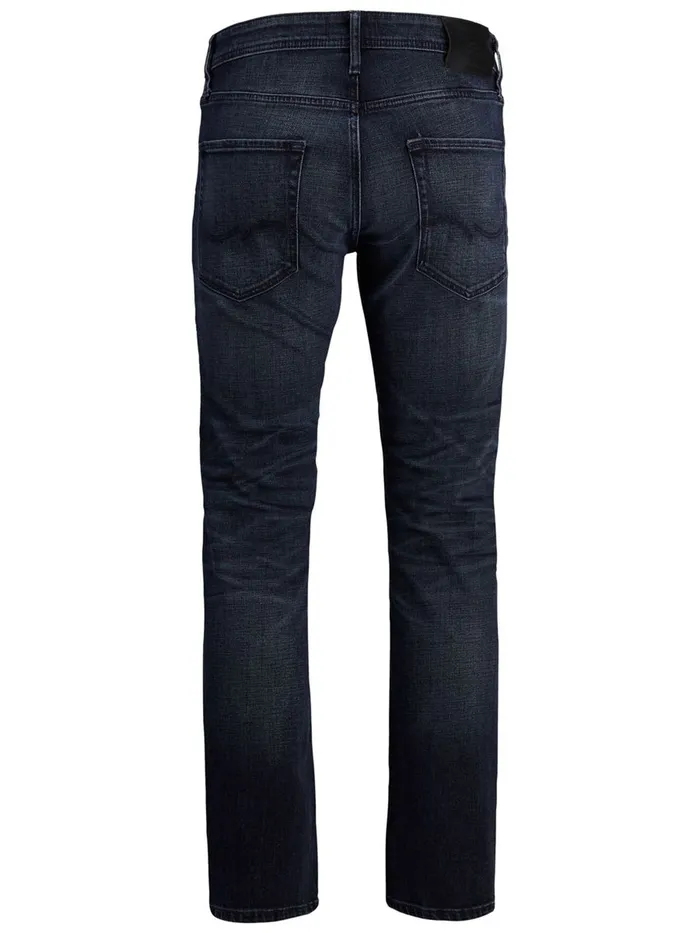 Jeans JACK and JONES Mens MIKE ORIGINAL CJ 511 COMFORT FIT JEANS Blue Black Denim