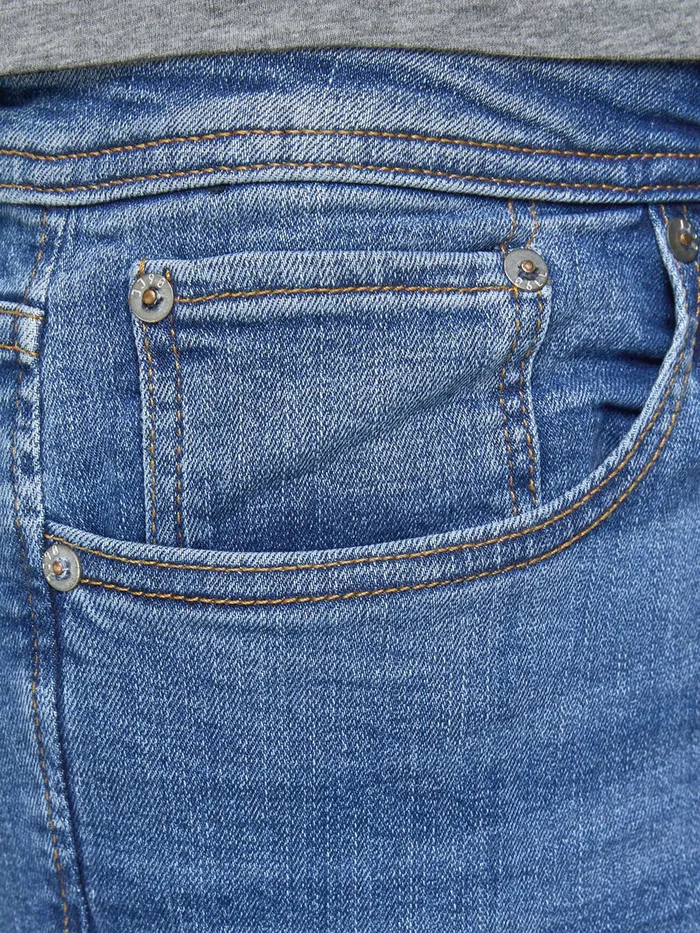 Jeans JACK and JONES Mens TIM ORIGINAL AM 781 50SPS SLIMSTRAIGHT FIT JEANS Blue Blue Denim