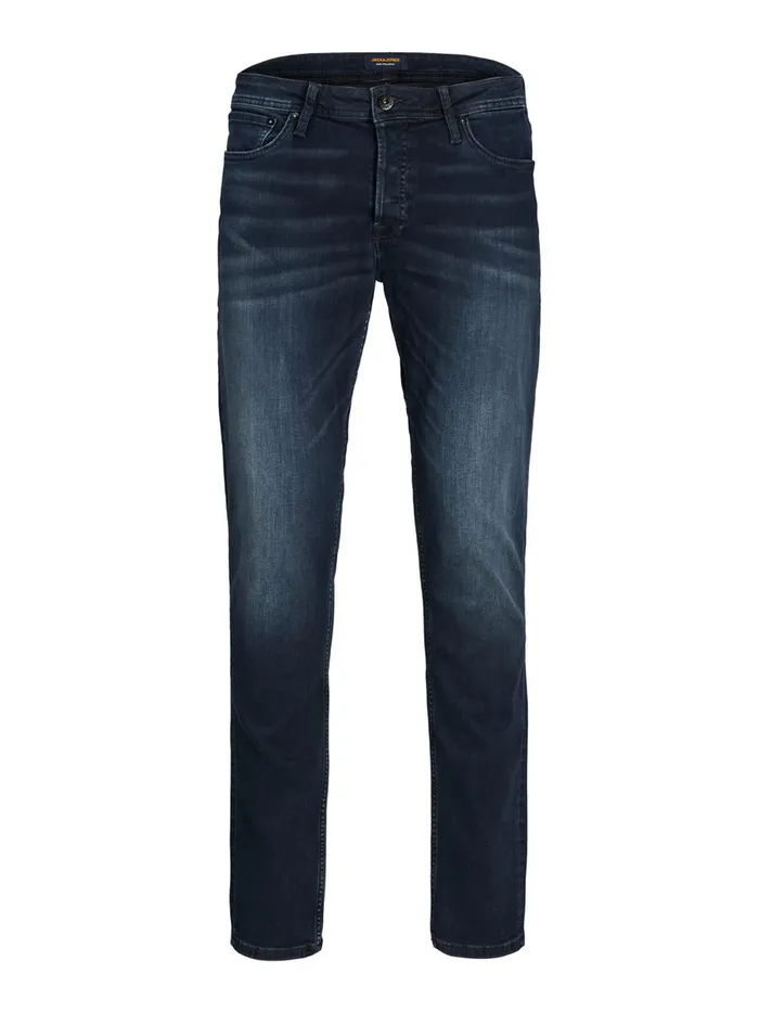 Jeans JACK and JONES Mens TIM ORIGINAL CJ 925 SLIMSTRAIGHT FIT JEANS Blue Blue Denim