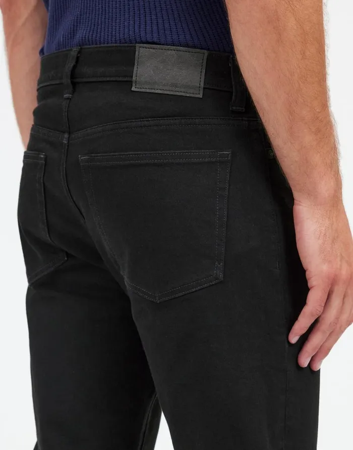 Jeans Men Madewell Relaxed Taper Jeans Black
