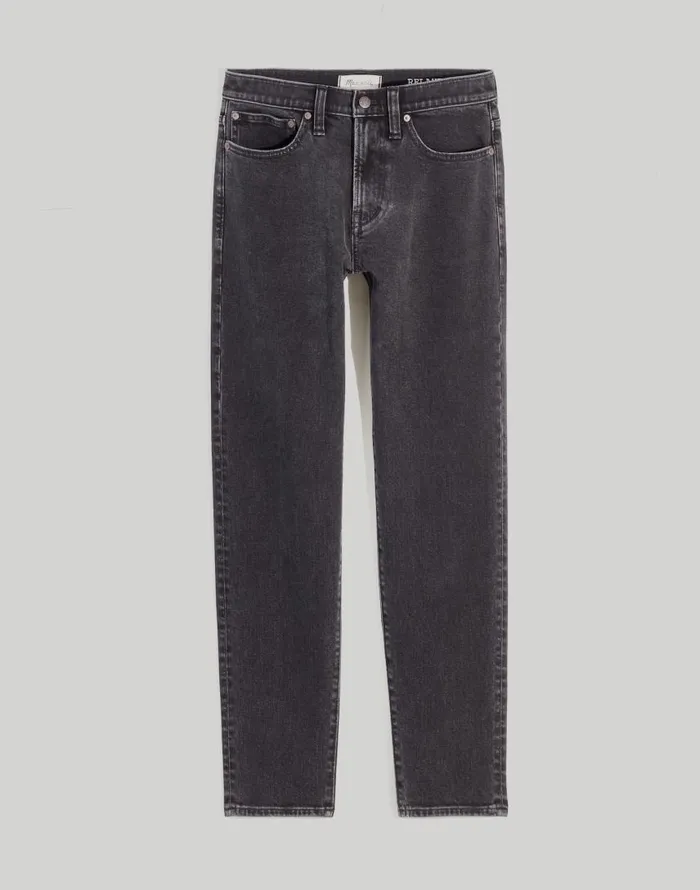 Jeans Men Madewell Relaxed Taper Jeans Hanlock Wash