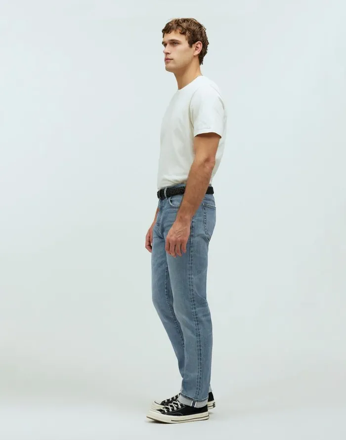 Jeans Men Madewell The 1991 StraightLeg Stretch Selvedge Jean Loyola Wash