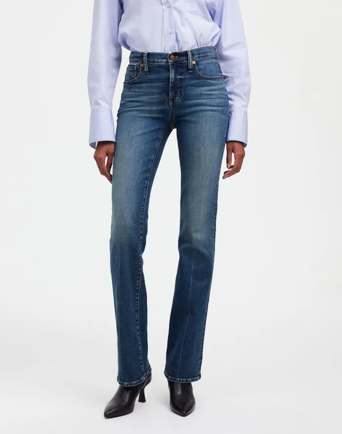 Jeans Women Madewell Kick Out FullLength Jeans Devito Wash