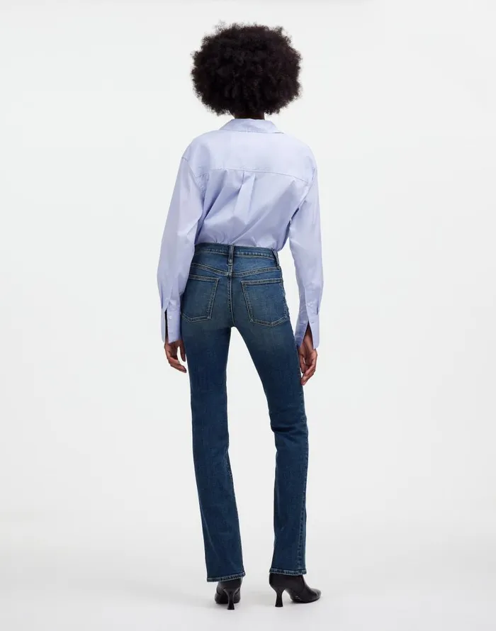 Jeans Women Madewell Kick Out FullLength Jeans Devito Wash