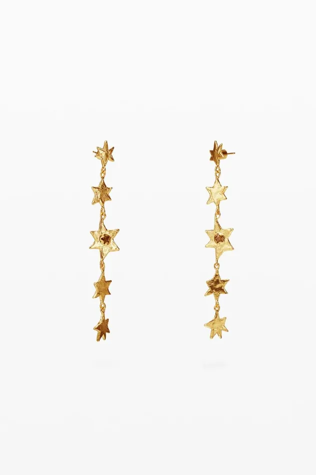 Jewelry Women Desigual Zalio Star Cascade Earrings Materialfinishes
