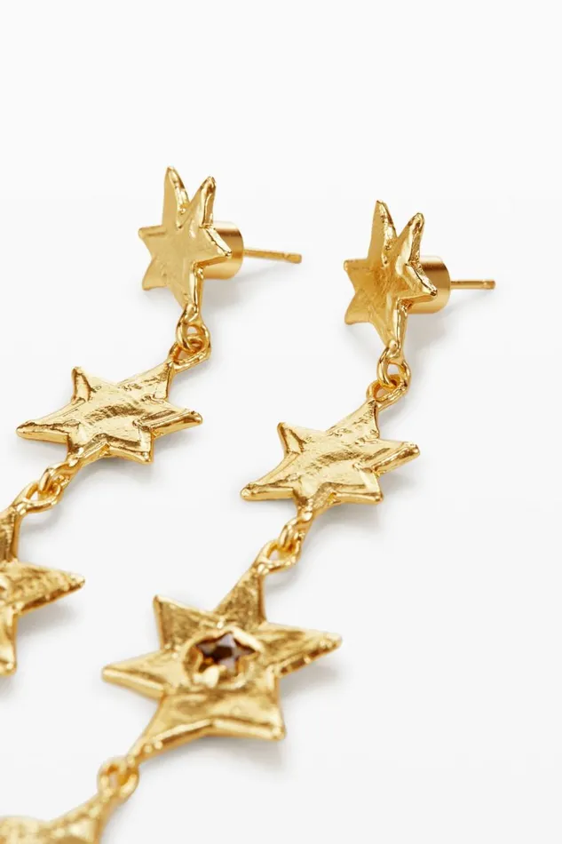 Jewelry Women Desigual Zalio Star Cascade Earrings Materialfinishes