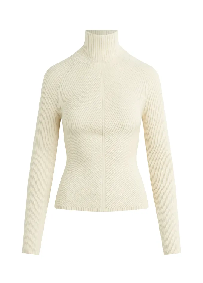 Joe8217s Jeans Tops Women THE PALMER TURTLENECK Milk